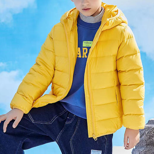 裁缝学苑TQ69 童装儿童轻薄连帽羽绒服纸样新款中薄款外套冬 商品图1
