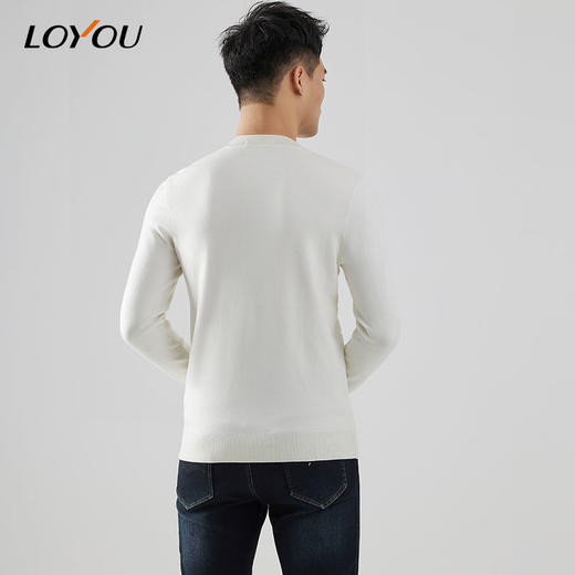 【名盾】LOYOU/朗逸秋冬新品羊毛衫打底衫 商品图3