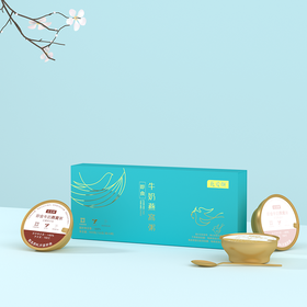花爱颜即食牛奶燕窝粥（3碗装）
（燕麦莲子味/红豆藜麦味/红糖黑米味）