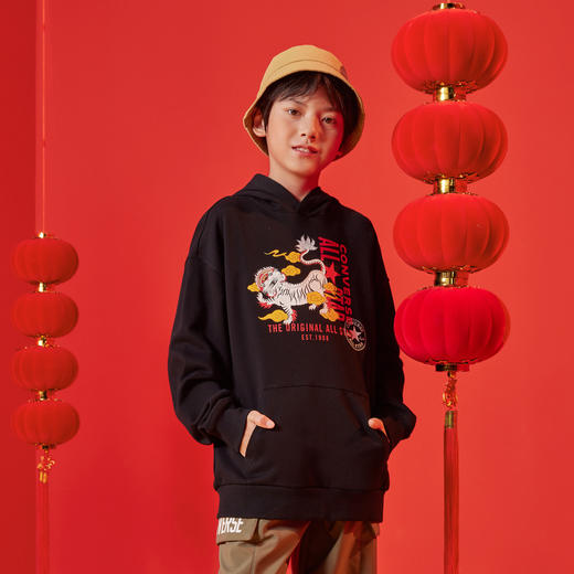 CONVERSE 春 大童 小童 卫衣 CNVN-PO-D689 商品图1