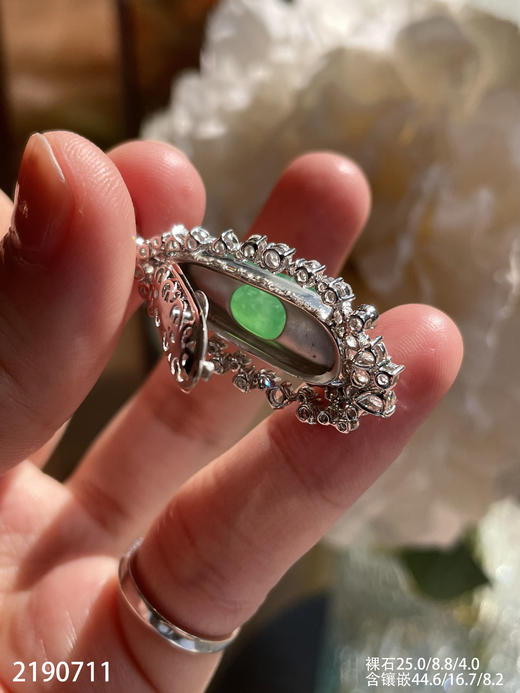 2190711，冰艳绿福豆吊坠。具体价格微信咨询 商品图7