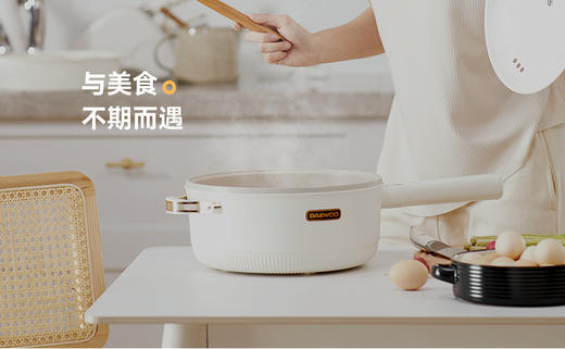 大宇电炒锅家用多功能电炒菜炒锅一体式插电不粘锅蒸煮煎火锅电锅 商品图0