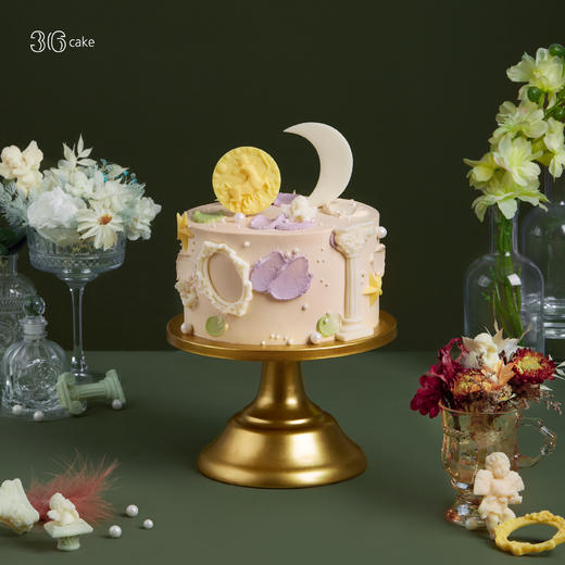 射手座.奶油蛋糕，可选2磅（fwh） 商品图1