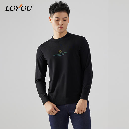 【名盾】LOYOU/朗逸2022秋冬新品毛衣针织衫上衣 商品图3