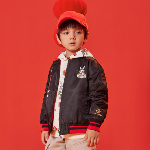 CONVERSE 春 大童 小童 婴童 棉服 CNVB-MW-D497 商品图3