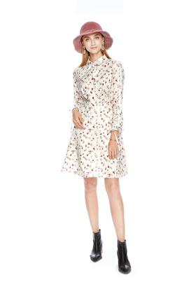 UE 系带碎花连衣裙 3871