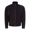 【新品速递】Emporio Armani 男士黑色全身提花徽标拉链软绒外套 6L1MN1 商品缩略图0