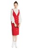 OCTAVIA 红白拼色两件套连衣裙 3961 商品缩略图1