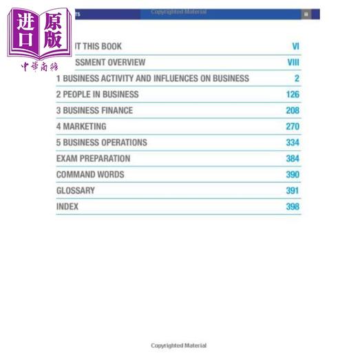 【中商原版】Edexcel International GCSE (9-1) Business Student Book 培生爱德思IGCSE(9-1)商务教材课本 商品图1