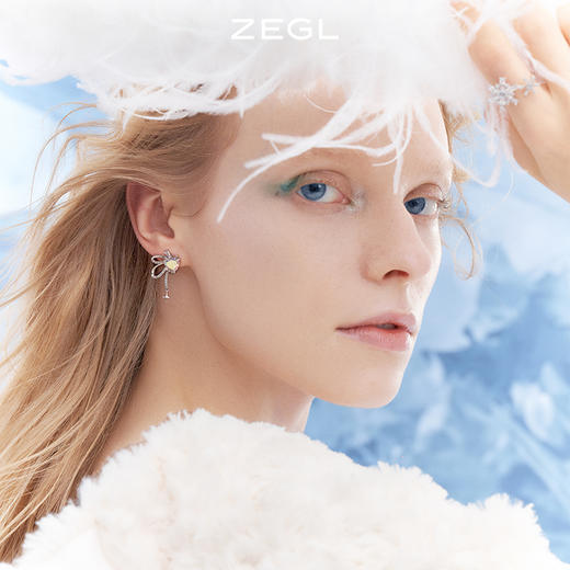 ZEGL设计师星光璀璨耳妆盘女耳夹女无耳洞耳环耳骨夹耳钉秋冬耳饰 商品图5