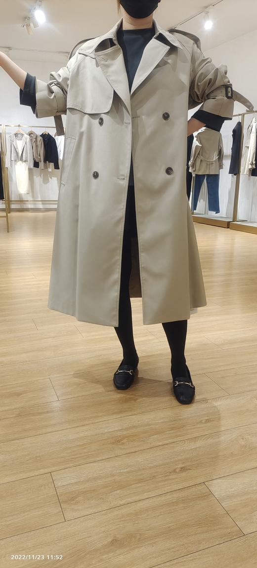 香蕉糖长款风衣时尚百搭 商品图3