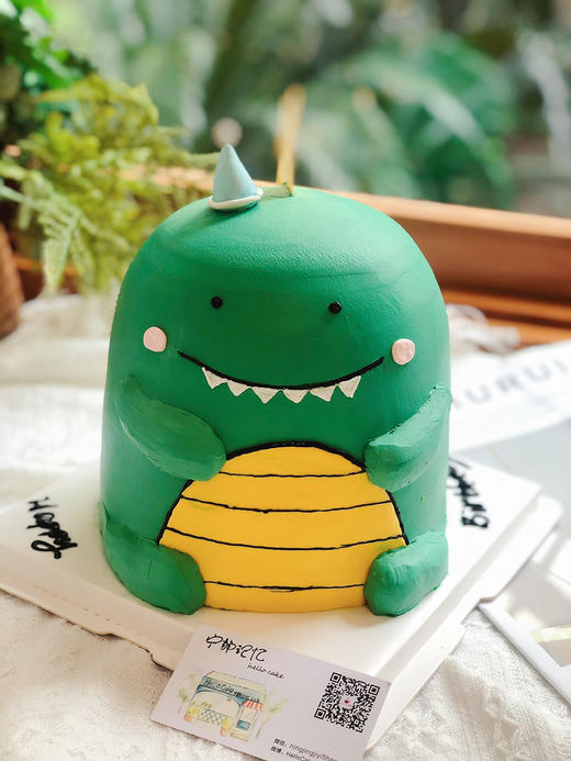 异形恐龙奶油蛋糕 下单前请仔细阅读商品详情 商品图1