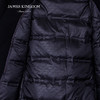 【绵羊毛羽绒大衣 特价清仓】占姆士冬季男士商务羽绒毛呢大衣外套内胆可拆卸新 商品缩略图1