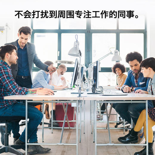 罗技（Logitech）M220 轻音鼠标 无线鼠标 办公鼠标 对称鼠标 带无线微型接收器 灰黑色 商品图4