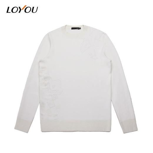 【名盾】LOYOU/朗逸秋冬新品羊毛衫打底衫 商品图4