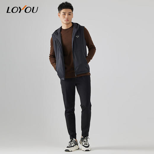 【名盾】LOYOU/朗逸秋冬新款男士羽绒马甲背心休闲百搭无袖外套 商品图2