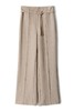 OSA欧莎 简约米色高腰长裤 8620 商品缩略图4