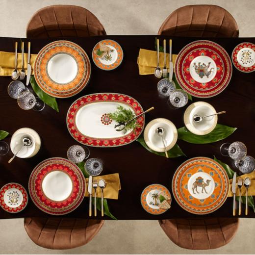 【清仓特惠4折，仅2件，无货退款】villeroyboch德国唯宝欧式进口金边骨瓷餐盘家用复古艺术奢华中东 商品图3