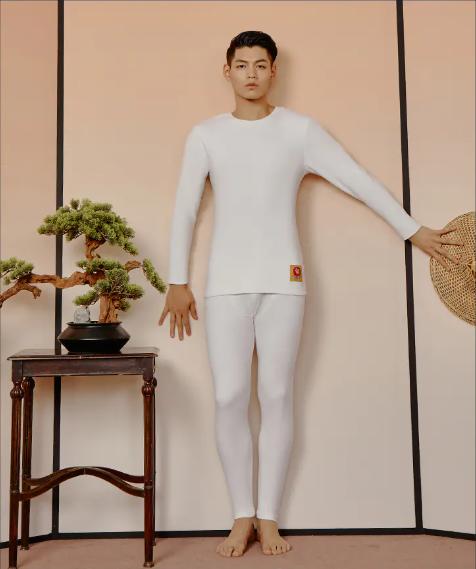 Threegun三枪 【双面绒】男士打底长裤秋裤-61063B021 商品图1