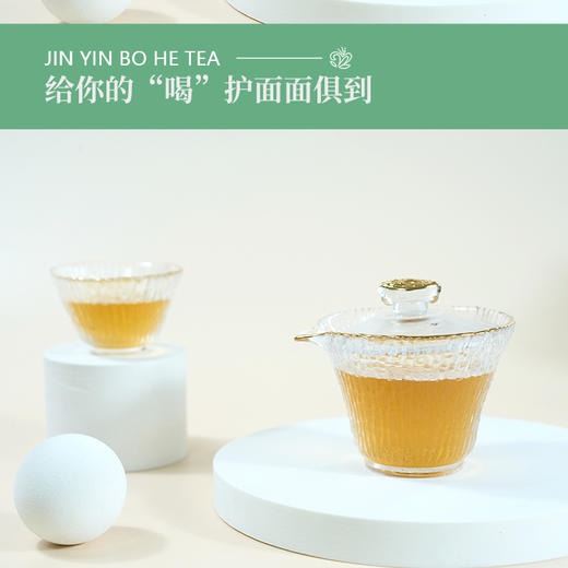 容德观心  金银薄荷茶  五志过极皆生火  六气皆从火化  便捷冲泡类茶包  1盒10袋 商品图4