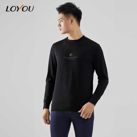 【名盾】LOYOU/朗逸2022秋冬新品毛衣针织衫上衣 商品图2