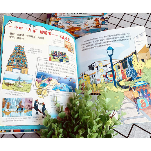环球国家地理绘本World Geography10册 商品图3
