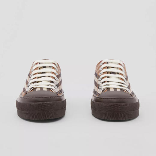 BURBERRY 巴宝莉 女士 Vintage 格纹棉质休闲运动鞋 格子 8060387 A8894 商品图1