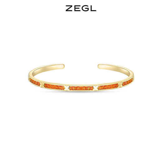 ZEGL设计师本命年系列如意兔手镯女ins小众设计高级感开口手饰品 商品图0