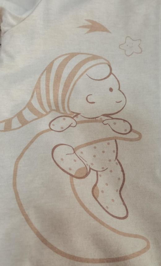 棉果果彩棉双层分腿薄款睡袋 双层彩棉，内层不加棉，建议夏季或暖气房使用微商城发货不带礼盒M505570122736 商品图5