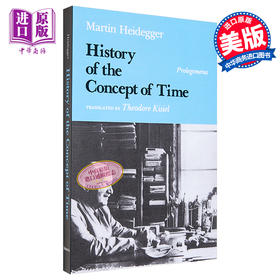 预售 【中商原版】海德格尔：时间概念史导论 英文原版 History of the Concept of Time Martin Heidegger