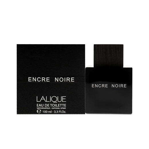 【门店直发 支持同城配送】lalique 莱俪 黑泽墨恋持久清新木质香男士淡香水 100毫升 商品图0