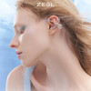 ZEGL设计师冰蓝雪花耳妆盘女耳夹女无耳洞耳环耳骨夹耳钉耳挂耳饰 商品缩略图4