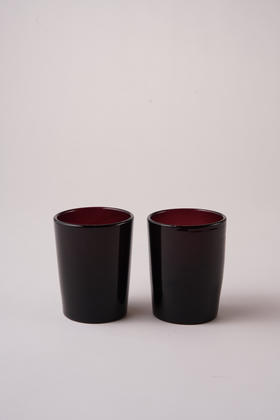 富永淳 | 紫玻璃杯