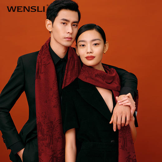 WENSLI/万事利 《颂福》-真丝颂福彩 商品图3