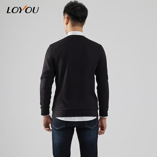 【名盾】LOYOU/朗逸秋冬新品卫衣潮流时尚上衣 商品图3