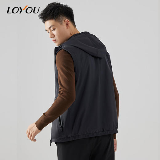【名盾】LOYOU/朗逸秋冬新款男士羽绒马甲背心休闲百搭无袖外套 商品图3