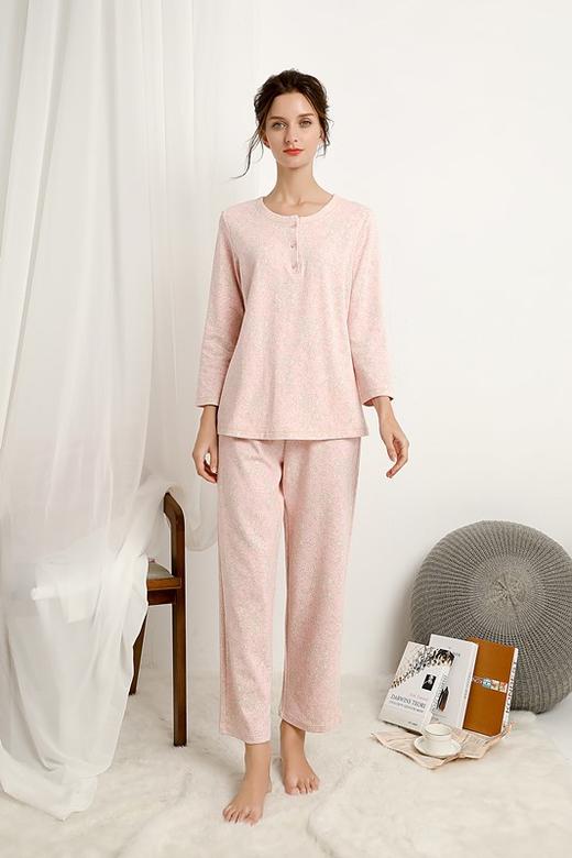 5F Ahpeena爱比娜 纯棉提花家居套装 商品图1