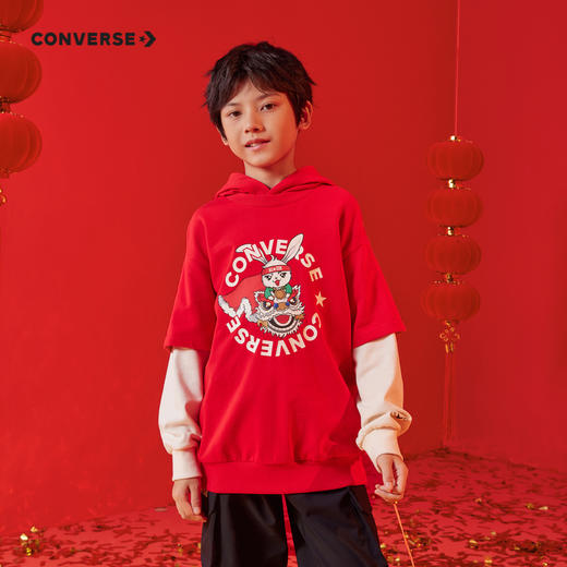 CONVERSE 春 大童 小童 卫衣 CNVN-PO-D693 商品图0