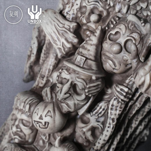 现货 Unbox 南瓜头幽灵 骨色 商品图2