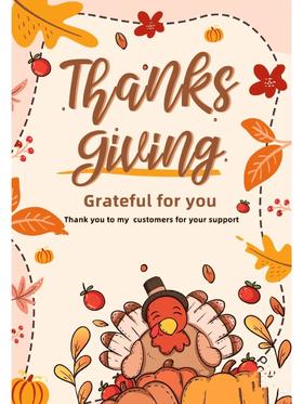 本周活动招募 ｜感恩节限定 · 感恩卡片&火鸡帽子DIY