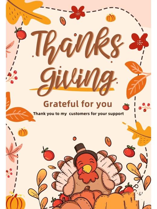 本周活动招募 ｜感恩节限定 · 感恩卡片&火鸡帽子DIY 商品图0