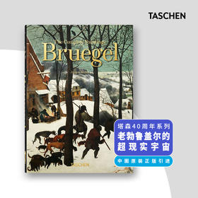 勃鲁盖尔绘画全集油画美术艺术画集画册 塔森taschen出版社40周年系列 英文原版 Bruegel. The Complete Paintings. 40th Ed