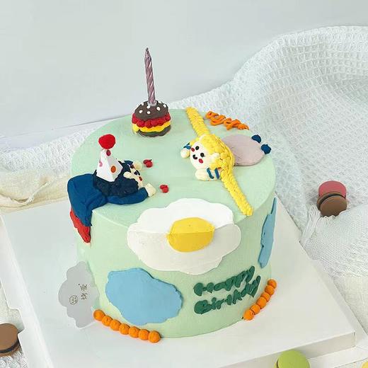 情侣手绘生日蛋糕 | 烤爱 商品图2