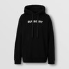 【二】BURBERRY 巴宝莉 男士棉质字母徽标印花连帽长袖卫衣 黑色 8055318 A1189 商品缩略图0