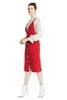 OCTAVIA 红白拼色两件套连衣裙 3961 商品缩略图2