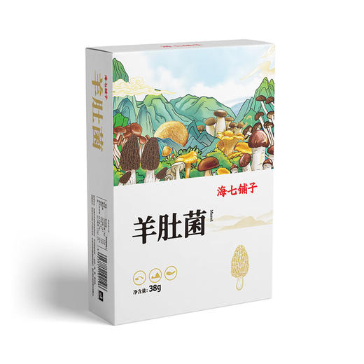 jf海七铺子羊肚菌38g 商品图0