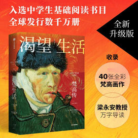 渴望生活 梵高传 从梵高开始 每个人必须是自己的太阳 欧文斯通 著 40张全彩梵高画作 梁永安教授万字导读 中信出版