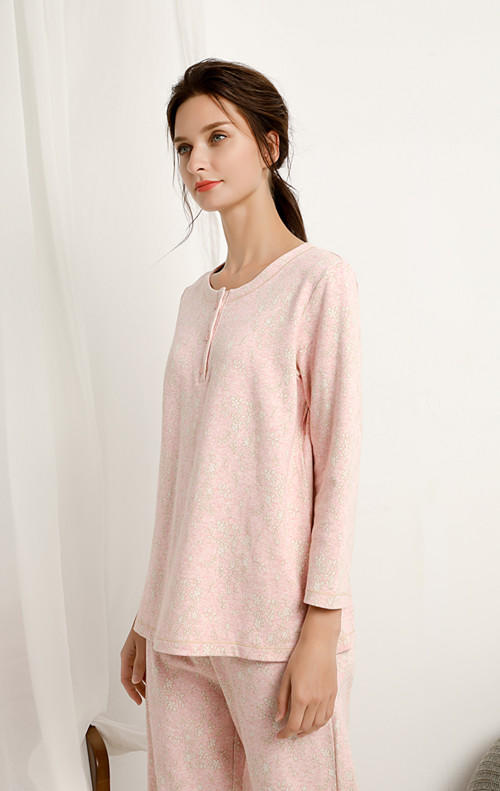 5F Ahpeena爱比娜 纯棉提花家居套装 商品图3