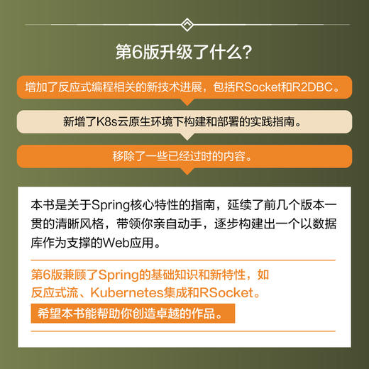 Spring实战第六6版  spring入门开发详解原理技术内幕 Java开发微服务教程 spring boot 商品图2