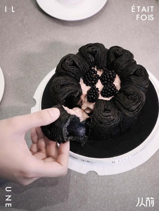 酷黑桑莓花朵可颂 商品图1